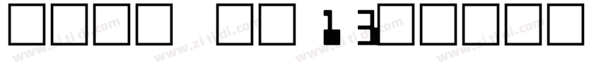MICR E-13B字体转换